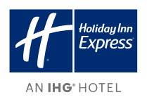 Logo blue holiday Inn Express